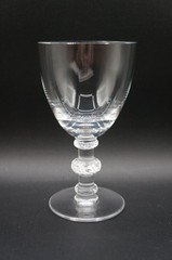 Lalique Crystal Saint Hubert Water Goblet 6 1/8 Inches France