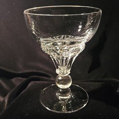 Tiffin-Franciscan CELLINI Champagne Coupe Glasses Hand Blown Crystal Vintage – 3