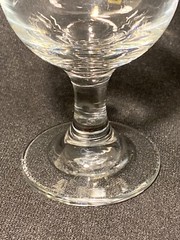 Clear Tall 7″ Wine Glass / Water Goblet — Combined Shipping!