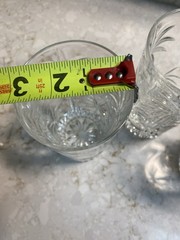 Godinger Cut Crystal Palm Tree Highball Glasses [Set of X] South Beach Tumblers