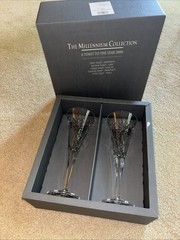 Waterford Crystal The Millennium Collection A Toast To The Year 2000 New In Box