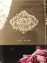 Set of 6 Open Box Shannon Dublin Clear Crystal 3oz Cordial Glasses by Godinger