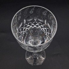 Set 6 Rogaska Royal Gallery GALLIA 9.25″ Crystal WATER GOBLETS Glasses MANY