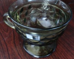 Punch / Snack Cup – Whitehall Green (Avocado) by COLONY 1960’s.