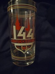 2018 KENTUCKY DERBY 144TH OFFICIAL GLASS TUMBLER CLEAN, Mint Julip