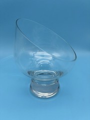Whiskey Glass Tilted Kosta Boda Sweden PIPPI Controlled Bubble 5 1/2”