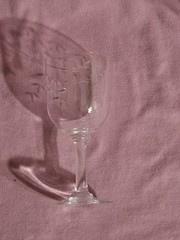 Copa de vino Noritage patron Bamboo, grabado de tallos y hojas de Bambú, 1920