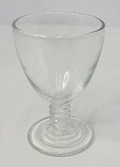 Set Of 4 Anchor Hocking Manhattan Glass Wine Cordial Ribbed Glass 3.5” Art Deco