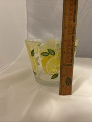Rare Vintage Culver Lemon ICE BUCKET & Small Bowl Ex Condition!