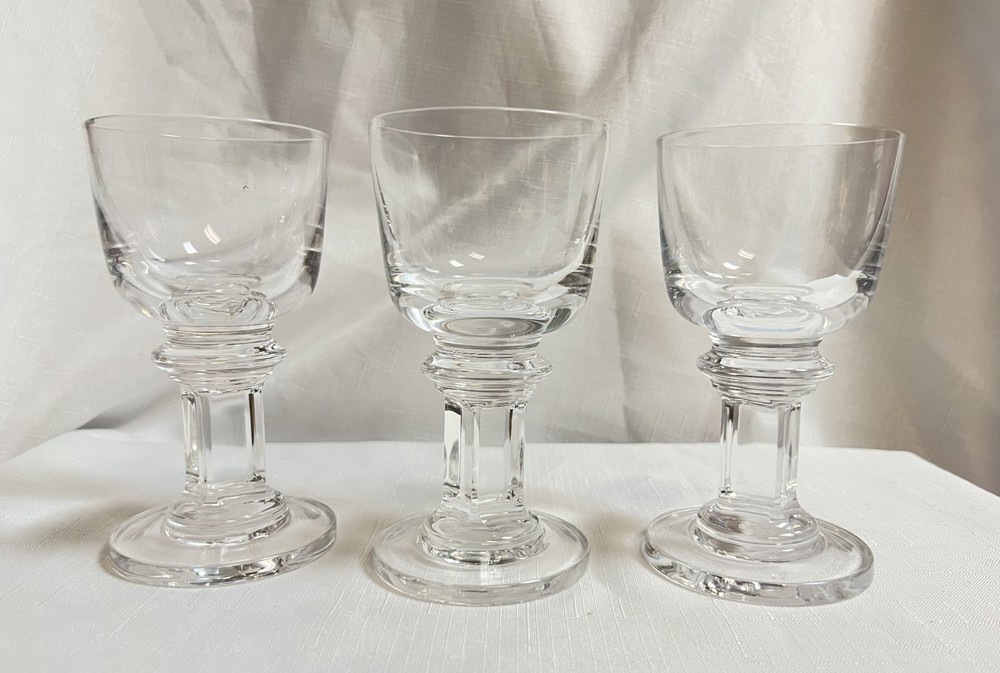Dansk Carla Crystal Wine Glass 6″ height (Set of 3)