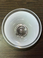 Vintage 1950’s frosted State of Colorado glass Jigger Souvenir Rocky Mountain