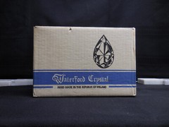 Waterford crystal (6), Vintage original (faceted stem) Lismore, 4.4 oz Clarets