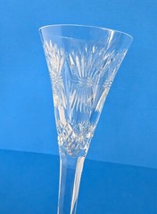 WATERFORD Crystal Millennium Prosperity Series Champagne Flute: 8.2″ Tall, 6oz