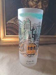 VTG Highball Drinking Glass Mid Century San Francisco Mint Condition