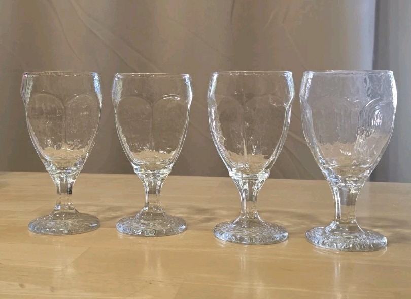 «Chivalry Clear» by Libbey Glass Company Water Goblet Set Of 4