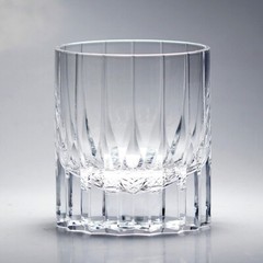Clear 8oz Hand Cut Crystal Glass Rocks Whiskey Glass Old Fashioned Gift Box