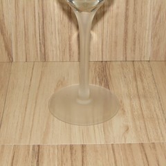 Vintage Art Deco Crystal Wine Glass Satin Frosted Stem 8.25″ Tall