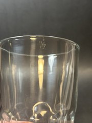 Vintage Libbey Crisa 40 Clear 8 panel Tumbler Glass REPLACEMENT 5 3/8” 13 Oz