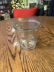 Anchor Hocking Glass 8 Oz. New Orleans Flat Juice Paneled Vintage