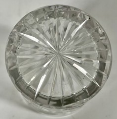 Beautiful Crystal Rocks Glass Sunflower & Leaf Motif Unknown Brand