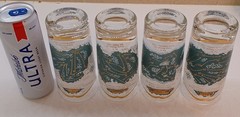 60s CERA Golf Highball Glass, Augusta Natl, Baltusrol, Pebble Beach, etc *READ*