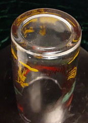 12 OZ FLYING PHEASANTS TUMBLER GLASS HUNTERS With HUNTING DOG very nice