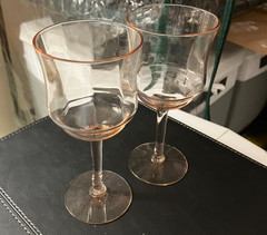 Tiffin Franciscan Pink Depression Sherry Glass – Cordial 2