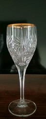 Nachtmann Star Pattern Wine Glasses/ Goblets – Set/6 – Free Shipping