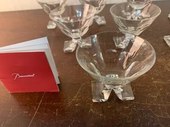 9 Wine Glasses Model Saint Hubert Crystal Baccarat (Price per Unit)