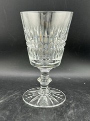 1 Seneca Crystal Water Goblet 6″ RENAISSANCE Pattern Discontinued Mint