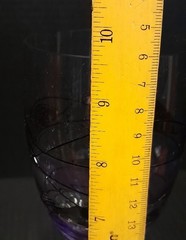 Vintage Set of 2 ROMANIA STIMAS Mosaic 12 oz Wine Glasses