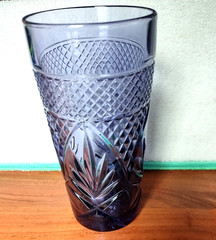 Amethyst Cristal D’Arques Durand Cooler Glass Tumblers 6.25” France – 1 PC ONLY