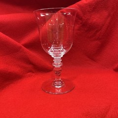 Baccarat French Crystal Provence Water Goblet France Signed 6 3/4