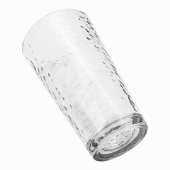 4 Libbey LEAVES Embossed Clear 12 OZ Glass Coolers NEW