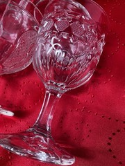 EAPG early American pressed glass goblets LOT of 6