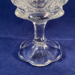 EAPG 1909 U.S. Glass No.15117 Newport aka Bullseye and Daisy Goblet