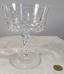 Crystal Glass Cristal France Genuine Lead Crystal Vintage
