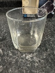 Anchor Hocking Sonata Pattern 12oz. Double Rocks Set Of 4 Glasses Made In USA