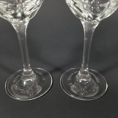 Moet & Chandon Champagne Toasting Glasses Set of 2 Petite Liqueur Petillante Lot