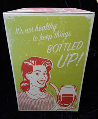 OENO Wino Guzzler 750ml Wine Glass Novelty Gag Gift