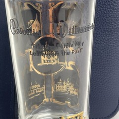 Vintage Historic Williamsburg Virginia Colonial Souvenir Glass Tumbler