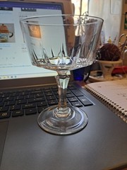 4 – Vintage Cristal d’Arques Durand Versailles Champagne Sherbet Glasses France