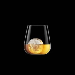 Luigi Bormioli Talismano 15.25 oz Set of 4 Old Fashion Clear (12766/02)