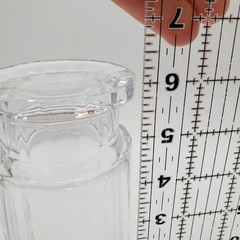 SET OF 2 MCM VINTAGE DANSK GUSTAV CRYSTAL HIGHBALL TUMBLERS 14OZ MADE IN FRANCE