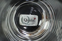 4 New Qualia Cut Grapevine Wavy Rim Clear Glass Tumblers ‘Orchard’ Pattern