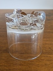 Vintage Iittala Gaissa Finland Old Fashioned Whiskey Glass 6 oz Excellent