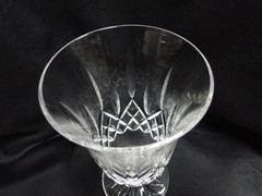 Waterford Crystal Lismore: Stemmed Iced Tea / Iced Beverage, 6 1/2″ Tall