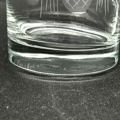 2 Custom Etched Pineapple Double Old Fashioned Rocks Glasses Weighted Bottoms 4″
