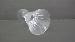 Vintage W.M. Dalton French Lead Crystal Unit No. 1 Goblets Set of 2 S1