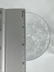 2 VINTAGE WATERFORD CRYSTAL LISMORE HIGHBALL 12oz TUMBLER GLASSES 5 5/8″